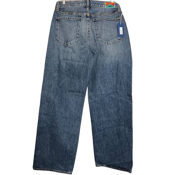 NWT $355 Daily Blue by Adrian Goldschmied LOVE 26  Cotton USA Barrel Legs - Picture 5 of 14